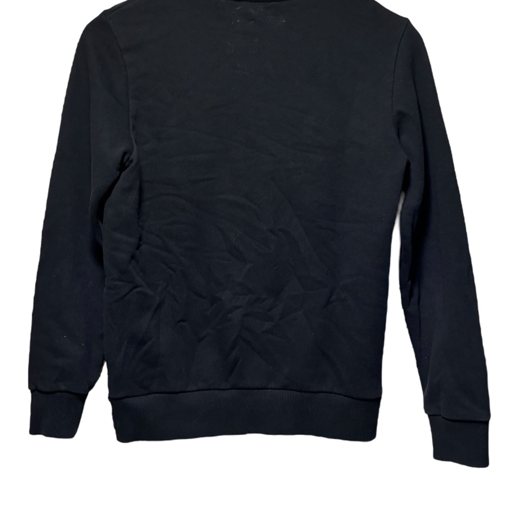 Balmain Paris Kids Crewneck Sweatshirt Spellout Logo Black/White Size 12A - Picture 10 of 12